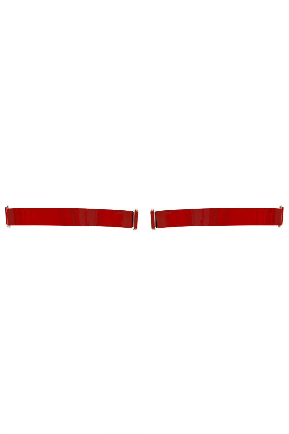 Larah Red garters by Secret Room