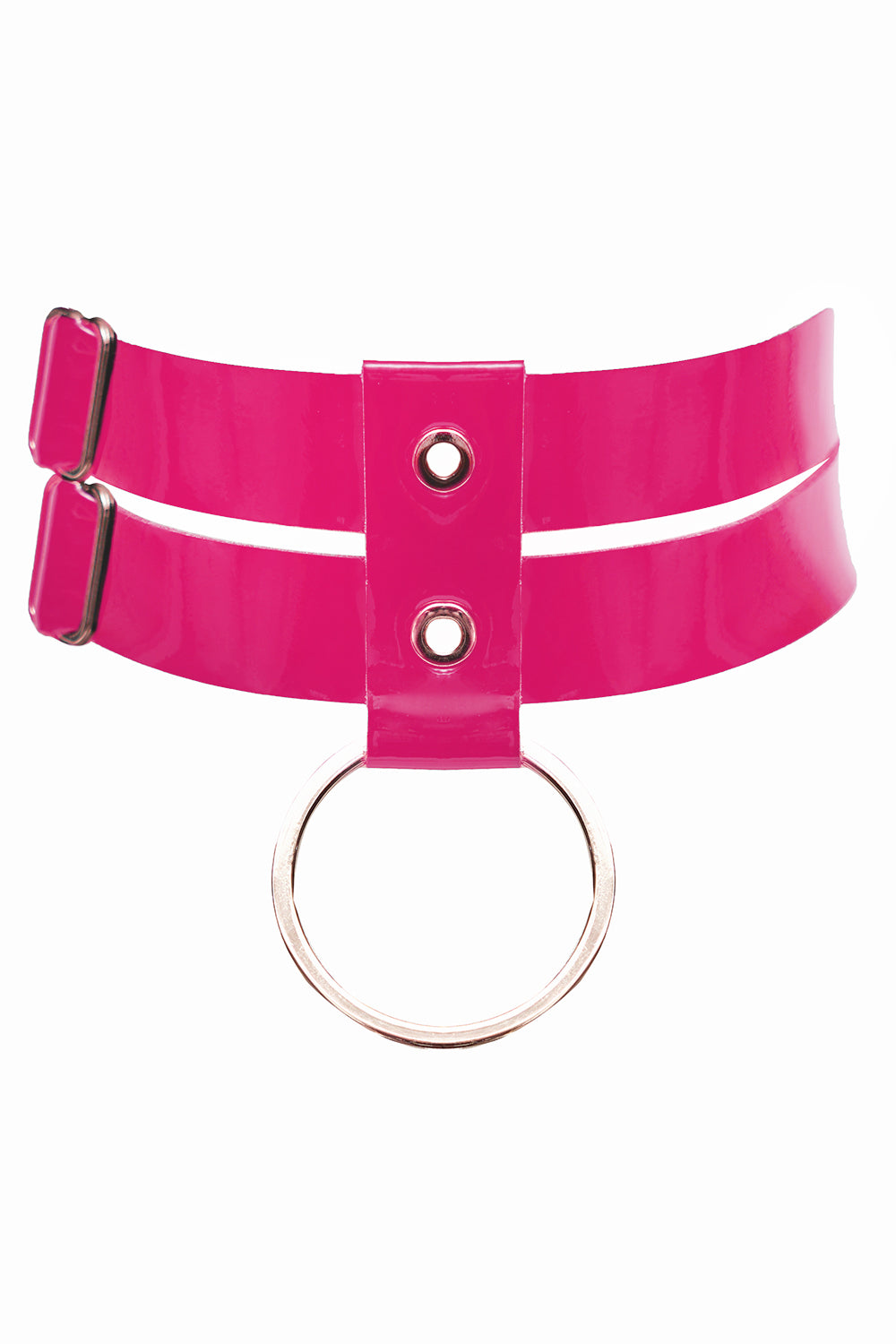 LadyBoss Fuchsia choker by Secret Room