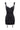 Cymothoe Black garter dress for YULIA NELSON