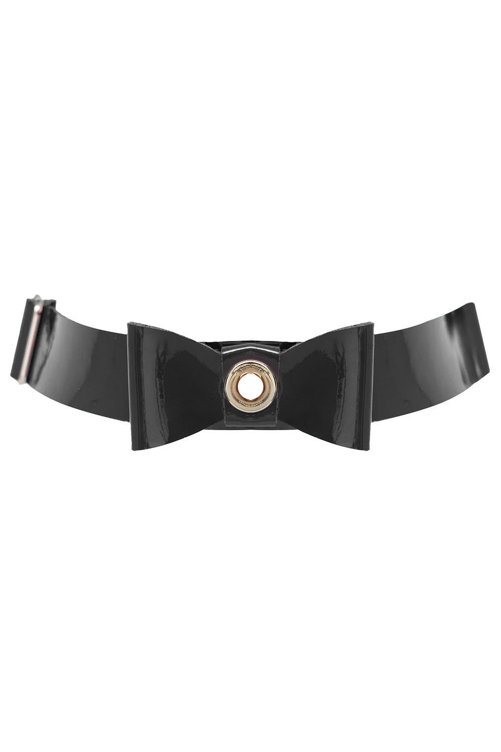 BlackTie Black choker with bow by Secret Room