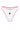 Mandy Strawberries white thongs