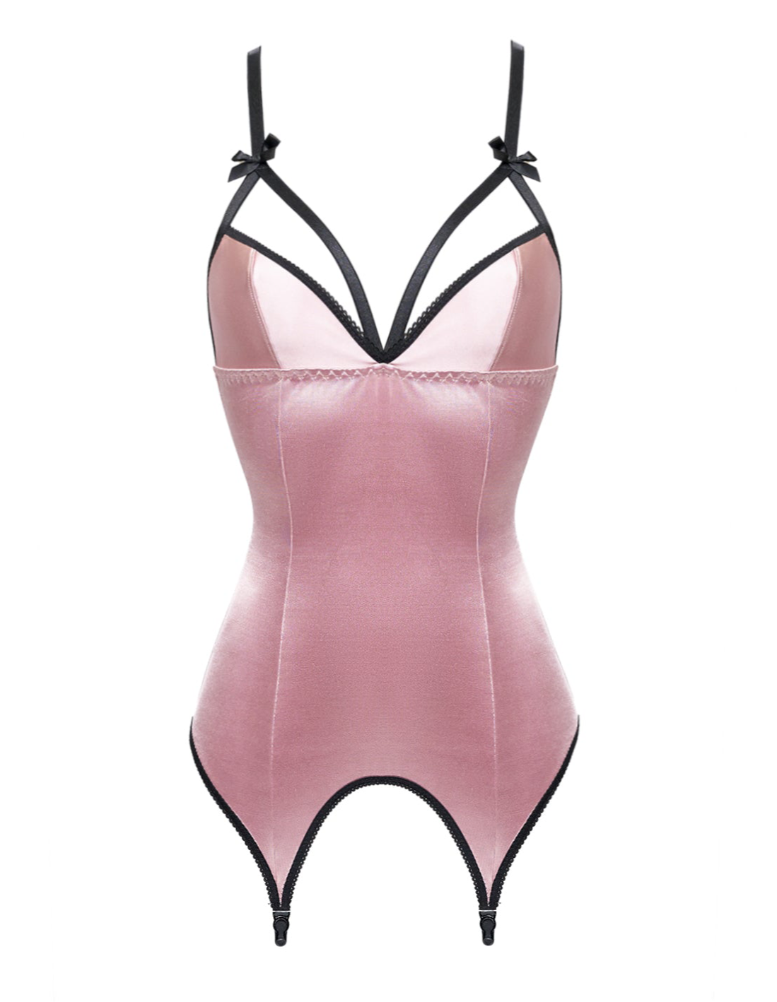 Lupessa pink soft garter dress
