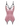 Lupessa pink soft garter dress