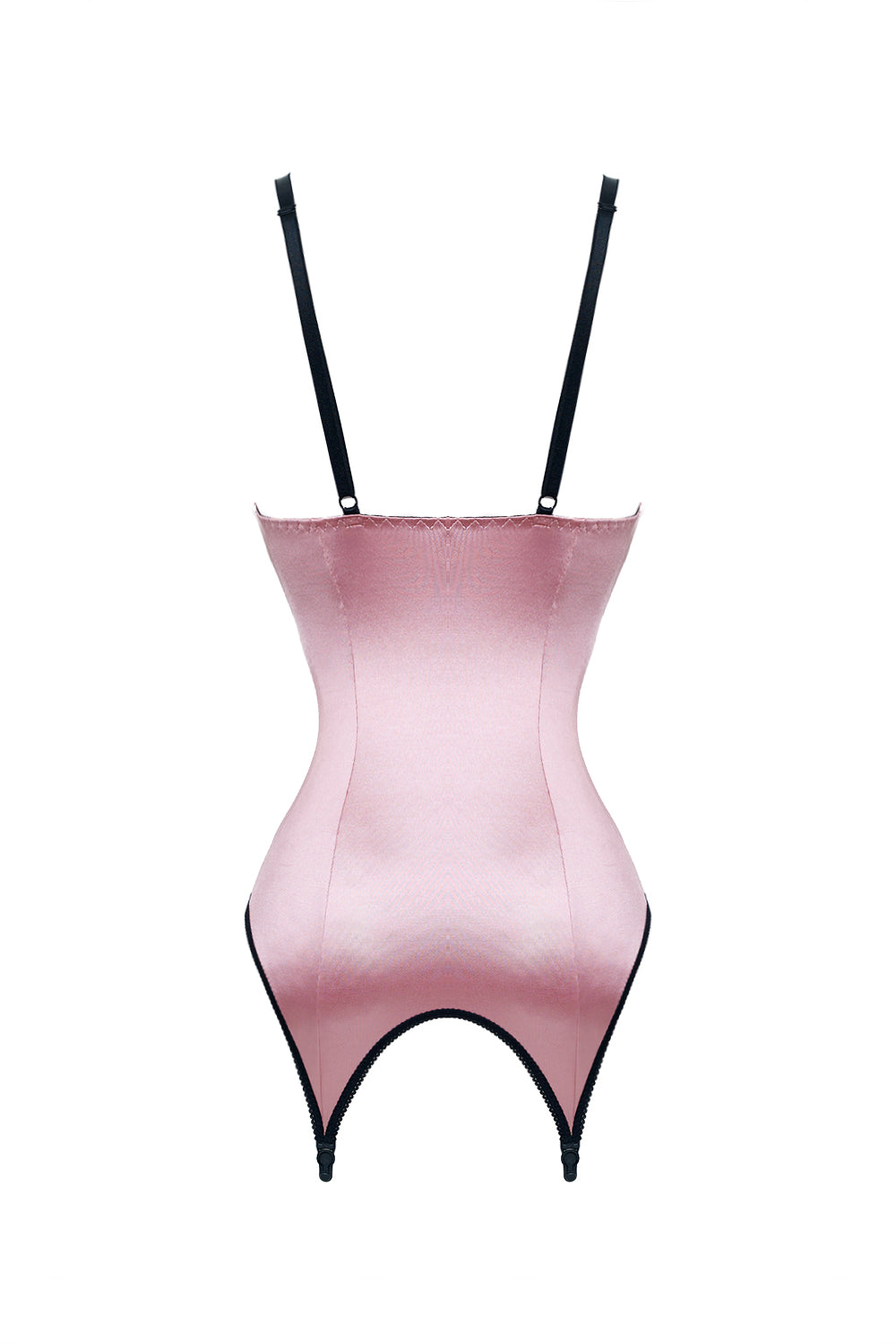 Lupessa pink soft garter dress