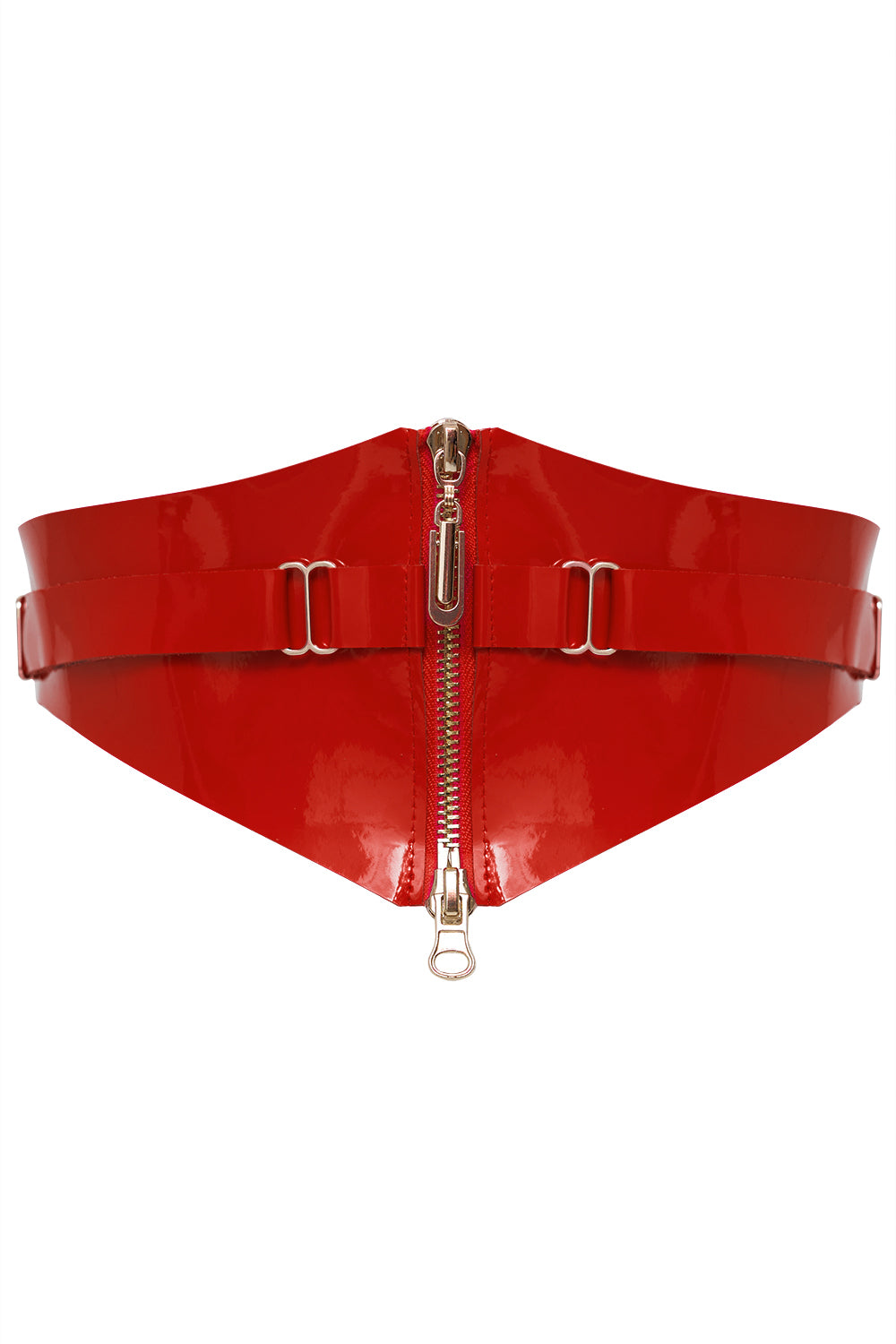 Trier Red corset belt by Secret Room