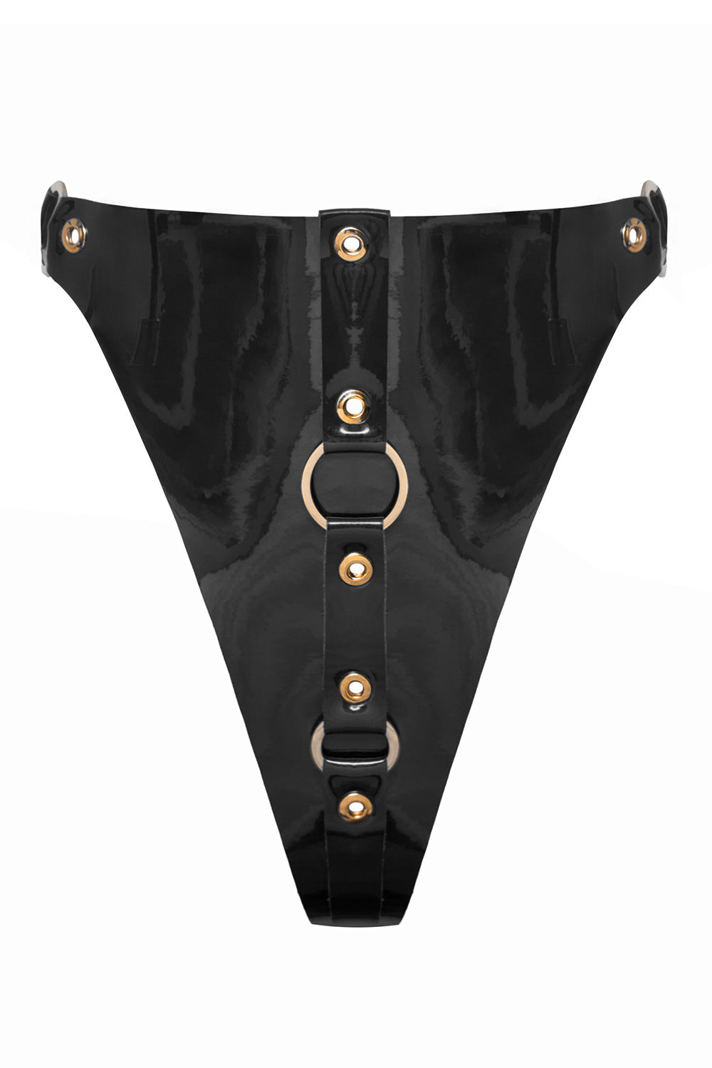 Armory Black thongs by Secret Room