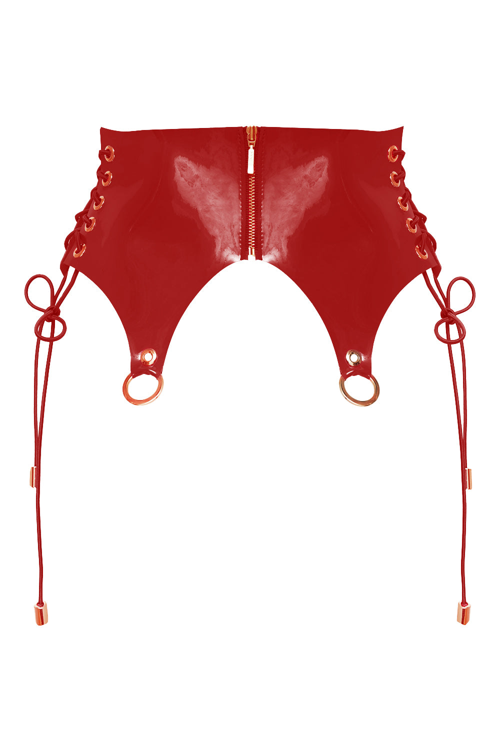 Armory Red corset belt by Secret Room