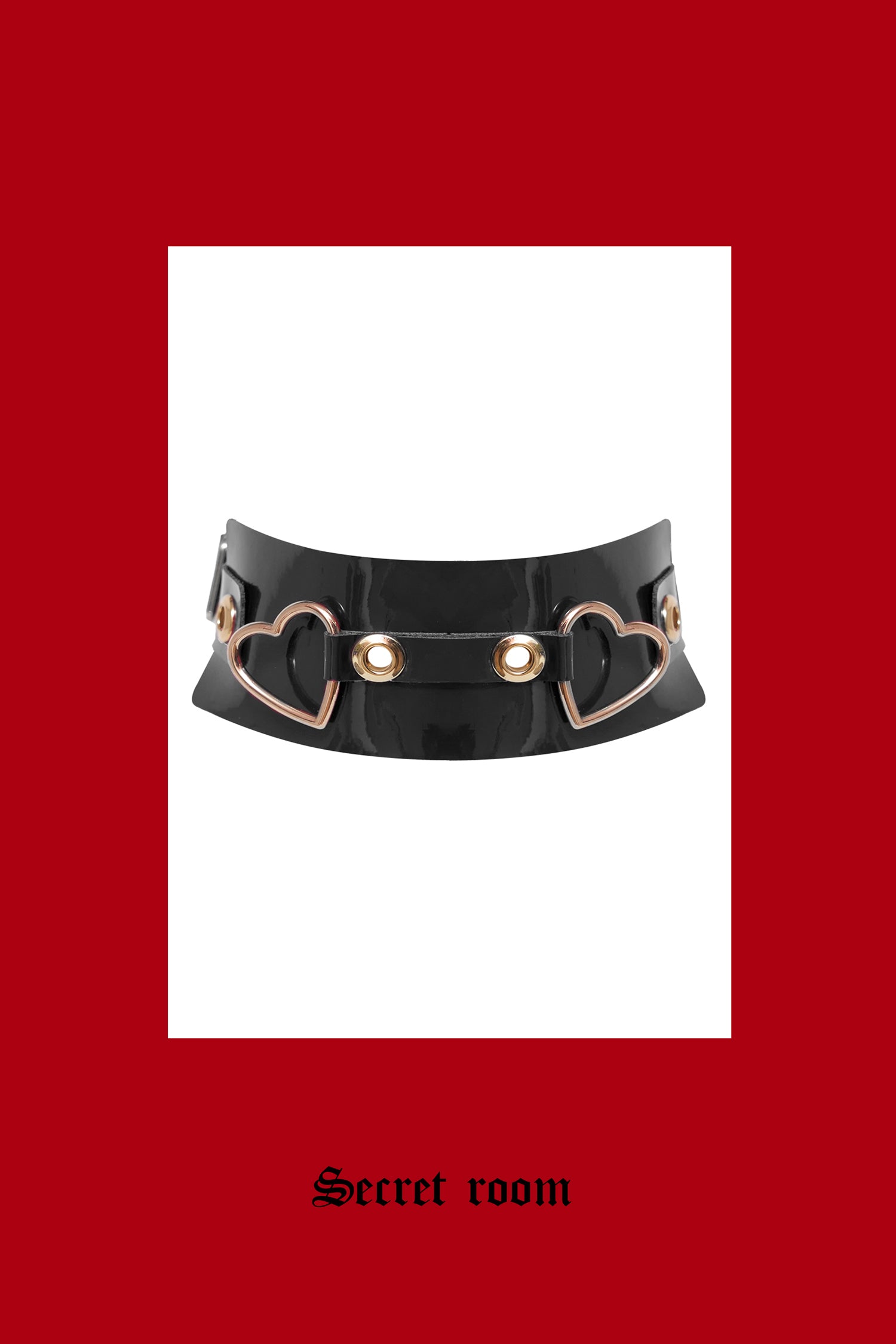 Lovers Black choker by Secret Room