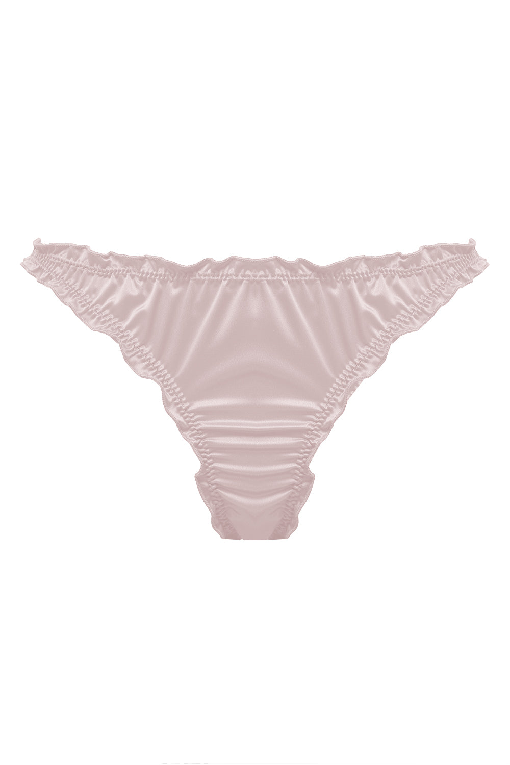 Candy Pink high waisted thongs