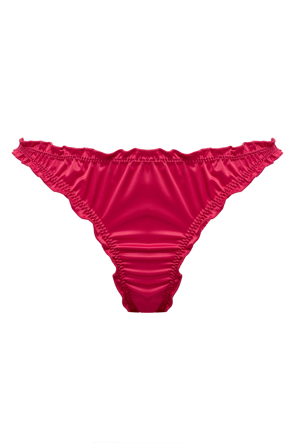 Candy Fuchsia high waisted thongs