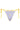Mandy Banana Lavender thongs with ties