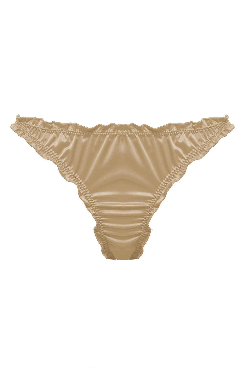 Candy Gold high waisted thongs