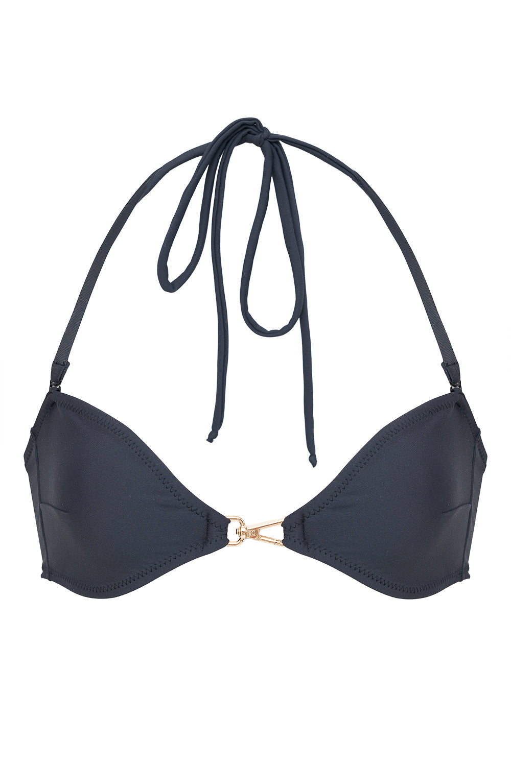 Esty Graphite bikini top