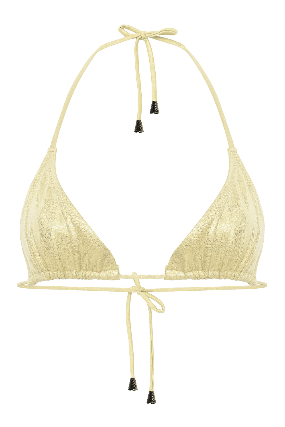Amelia Butter Yellow bikini top