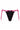 Mandy Lunar Black thongs with ties for YULIA NELSON