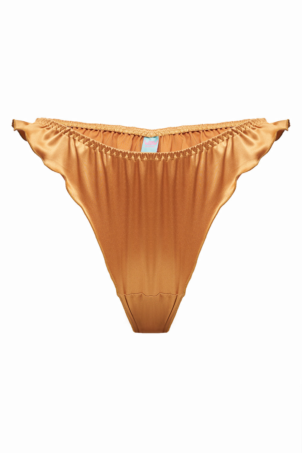 Butterfly Gold thongs