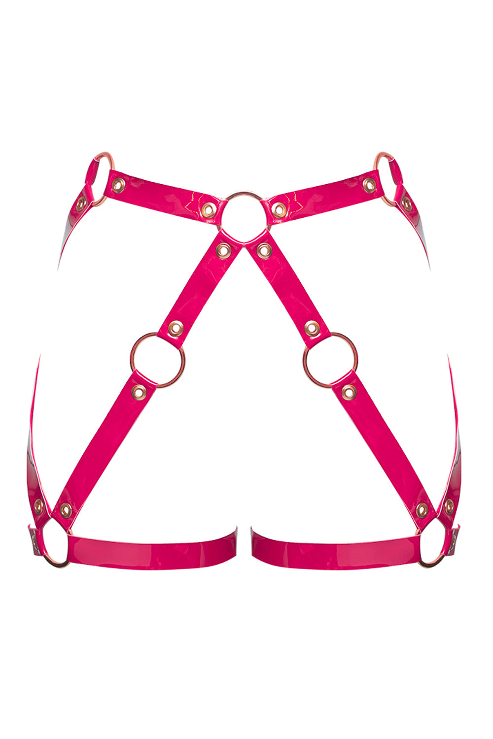 Geoma Fuchsia open belt by Secret Room