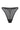 Parabola Silver Black high waisted thongs for YULIA NELSON
