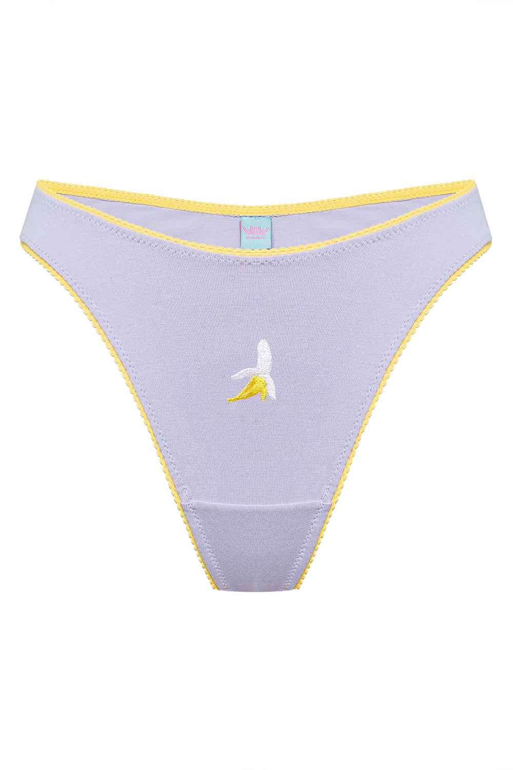 Mandy Banana lavender thongs