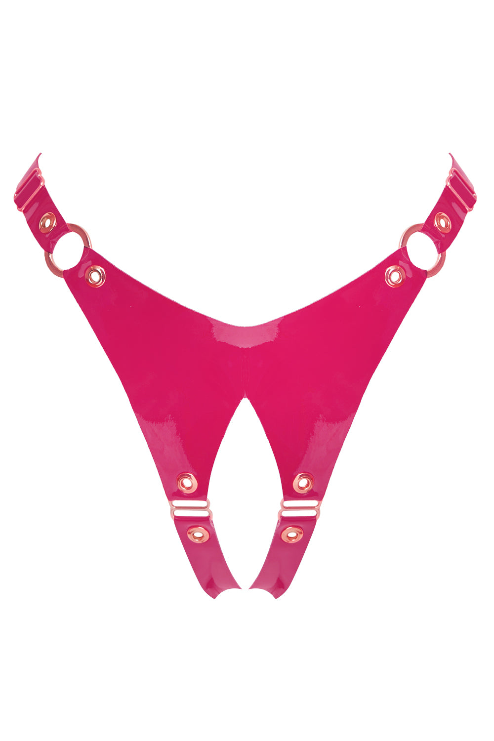 FireWoman Fuchsia open panties by Secret Room