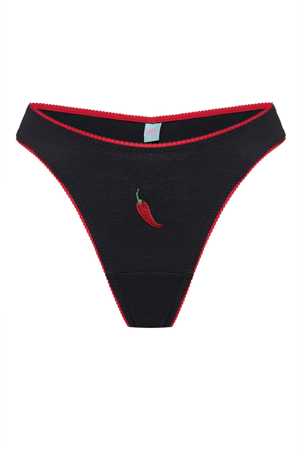 Mandy Chili Black thongs
