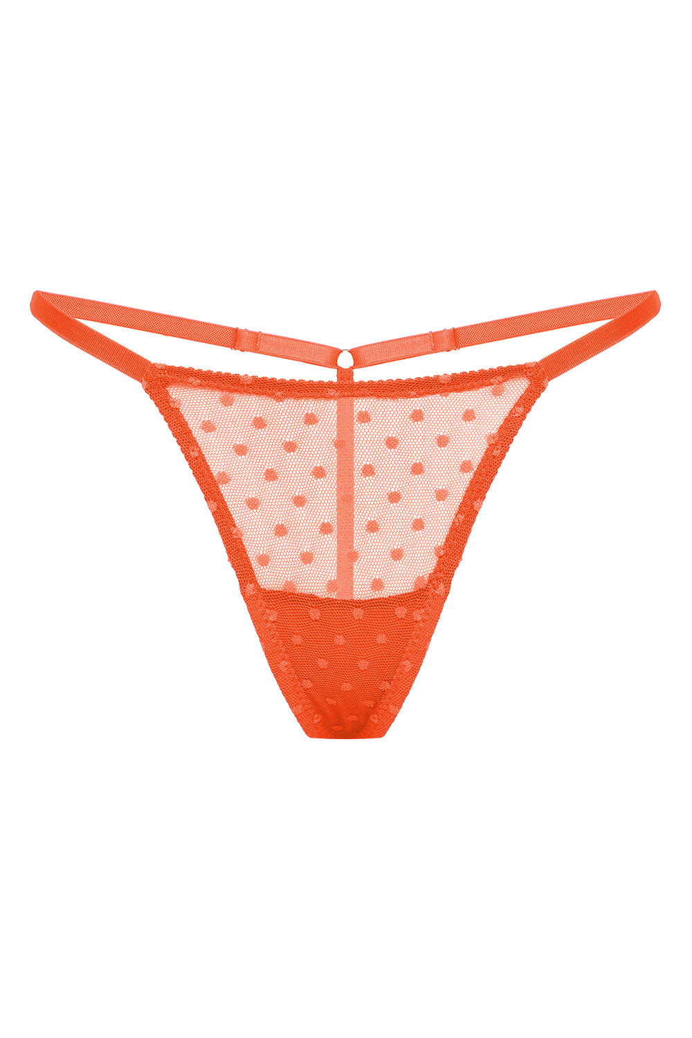 Mimi Orange dots ultra thongs