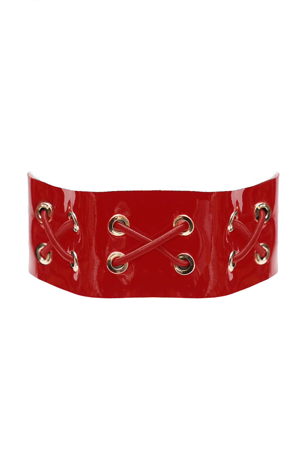 Cross Red choker by Secret Room