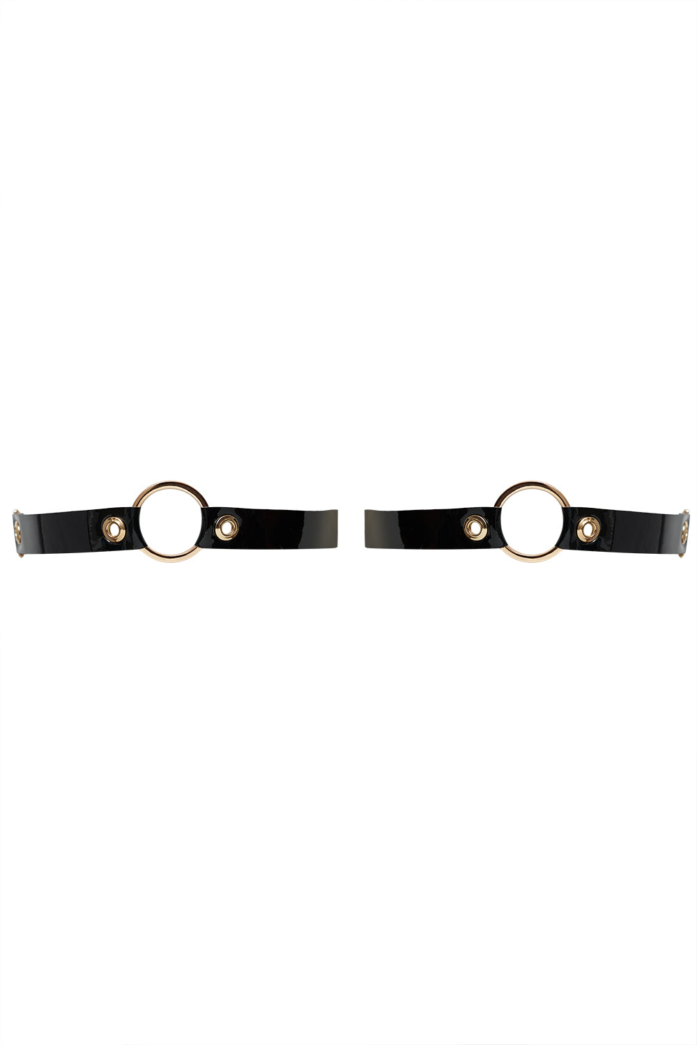 Larah Black garters by Secret Room