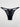 Carmen black thongs