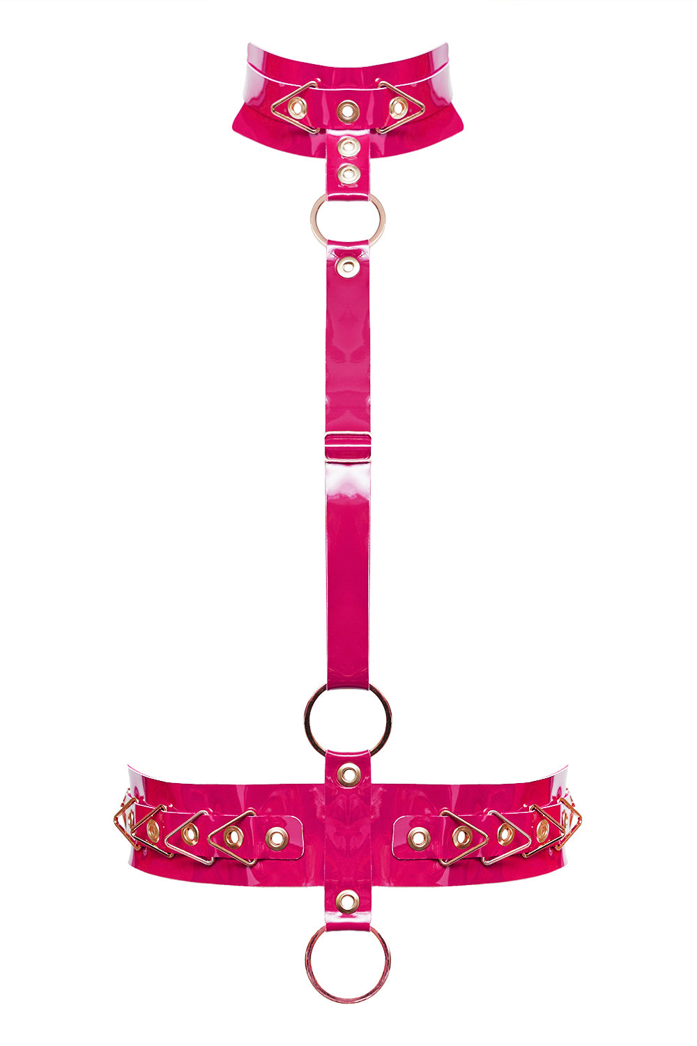 Crush Fuchsia halter belt by Secret Room