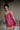 Ajoure fuchsia mini lounge dress