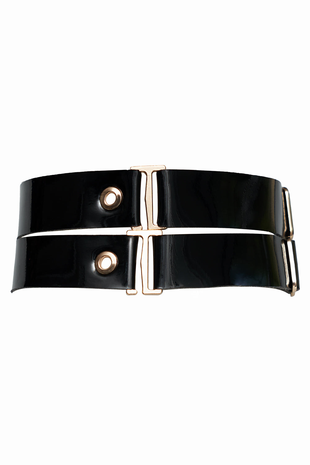 LadyBoss Black choker with leash by Secret Room