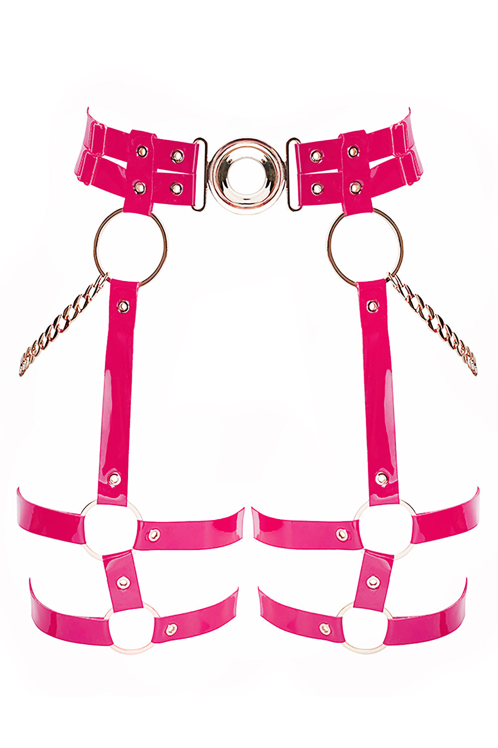 Punk Fuchsia open belt by Secret Room