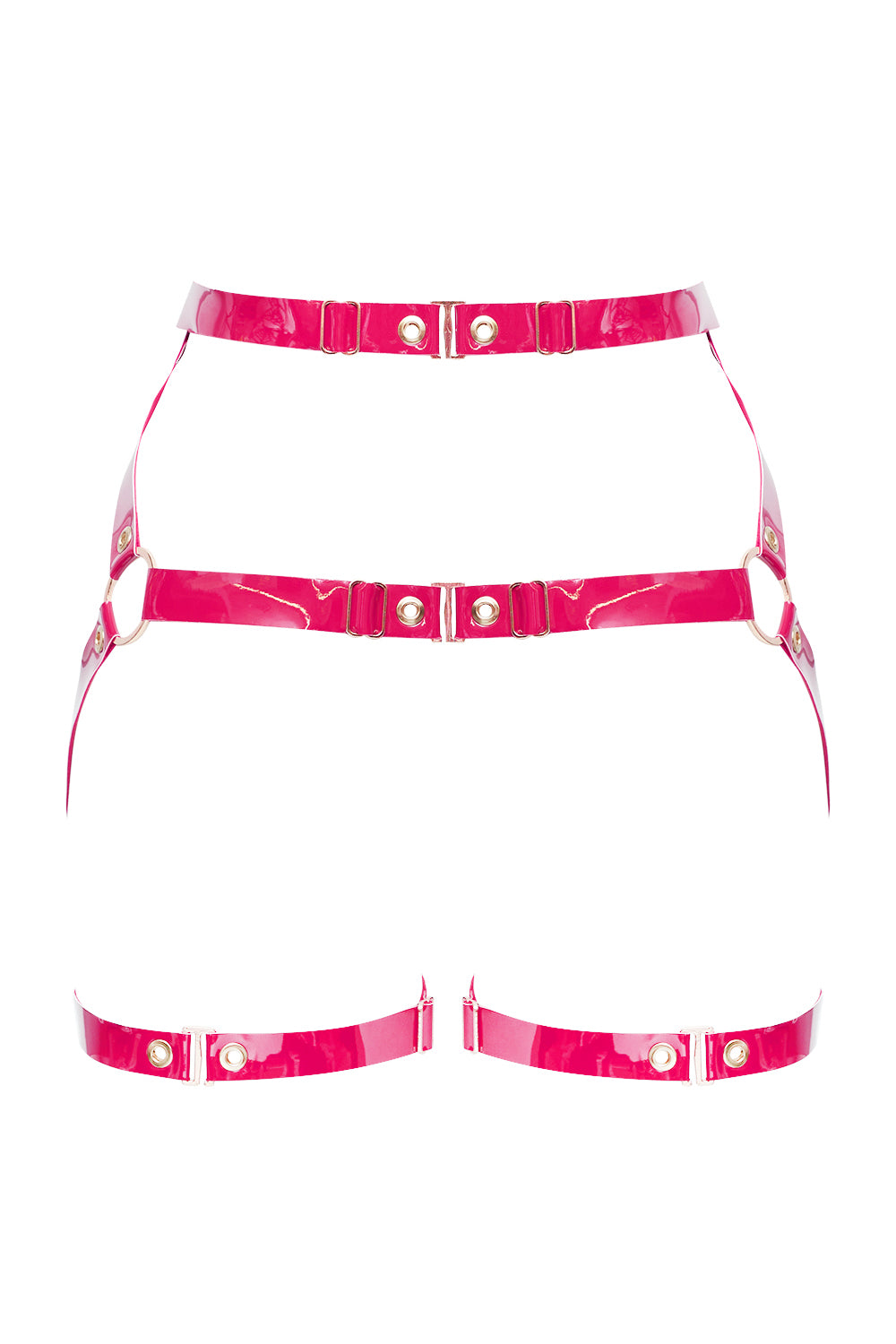 Geoma Fuchsia open belt by Secret Room