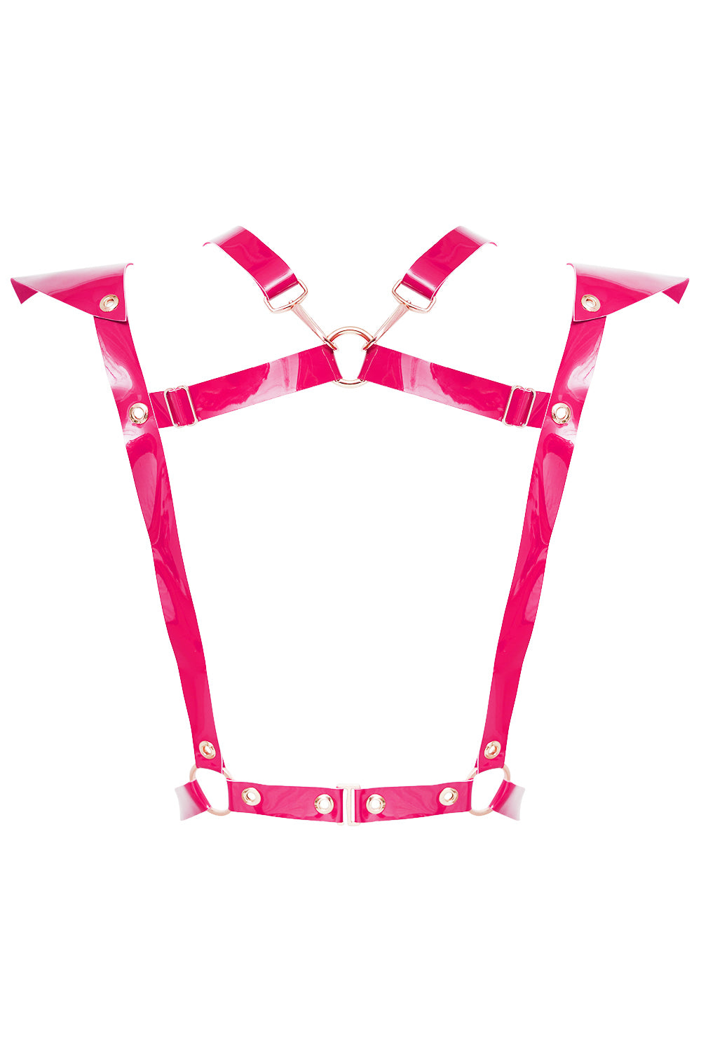 Police Fuchsia bodysuit Transformer by Secret Room