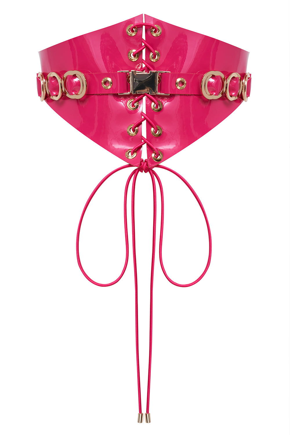 Trier Fuchsia corset belt by Secret Room