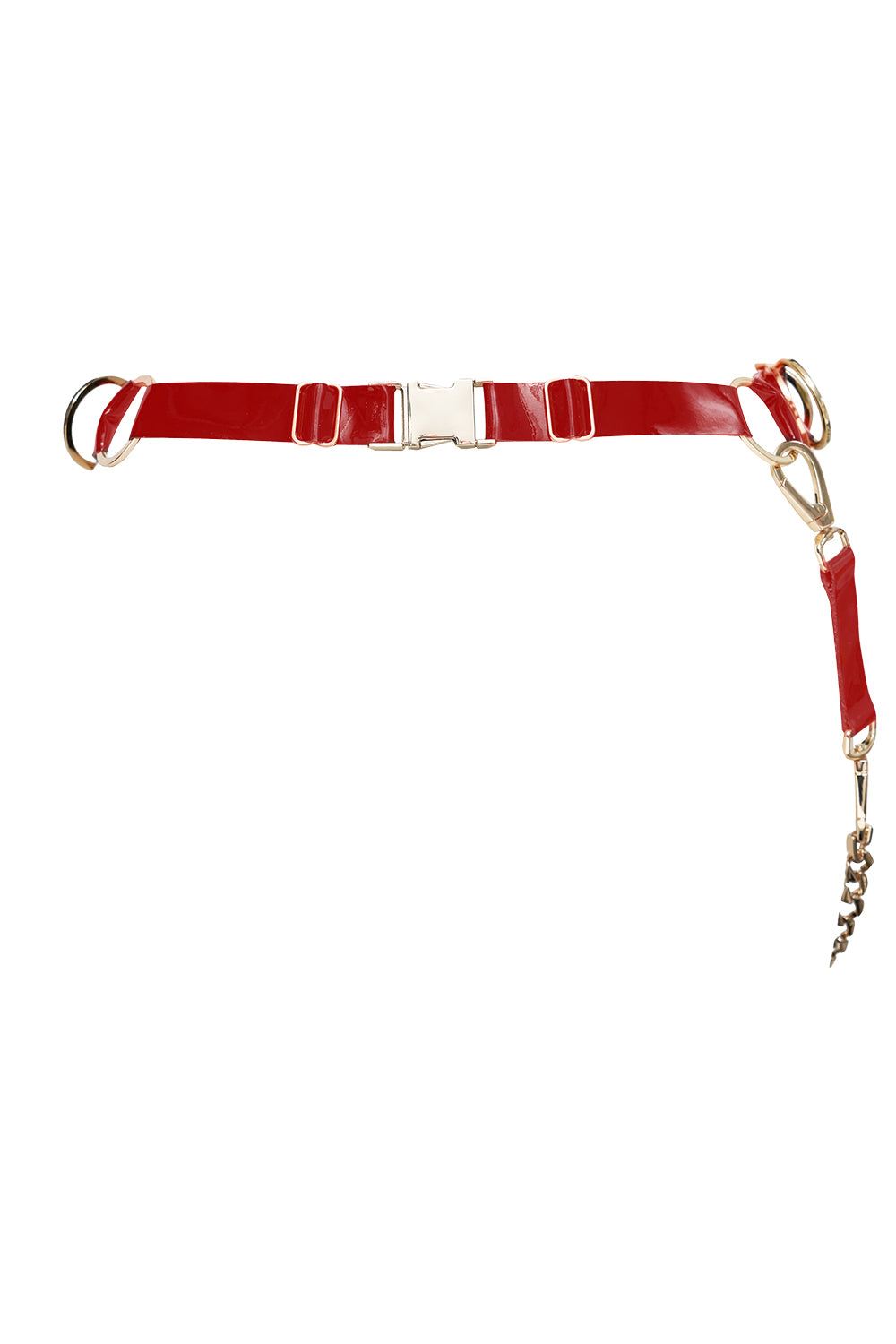 Kimberly Red belt by Secret Room