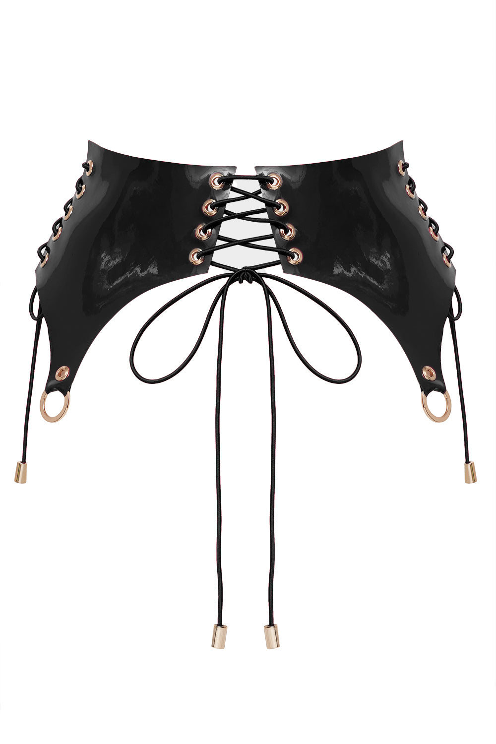 Armory Black corset belt by Secret Room