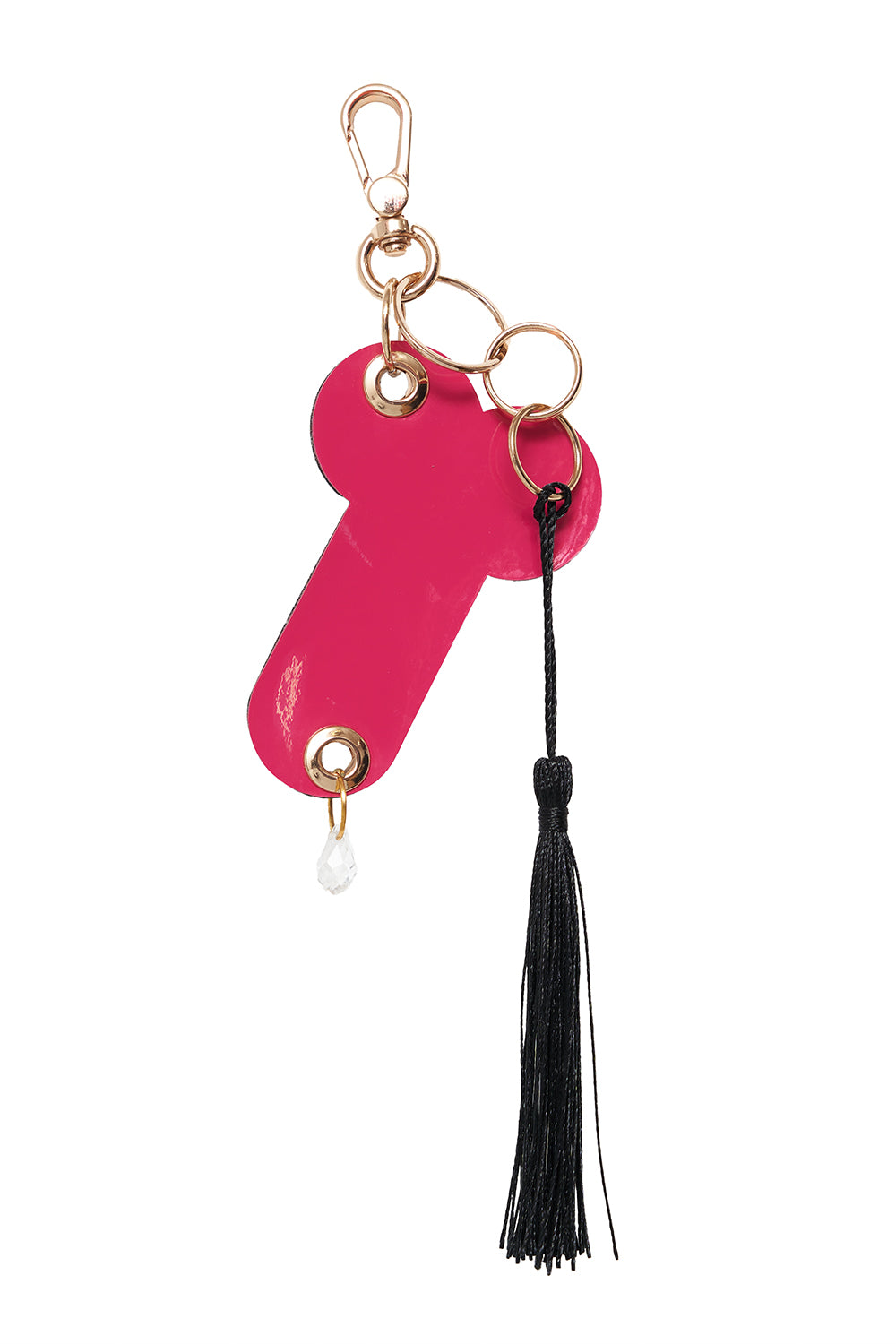 Dickie Fuchsia keychain by Secret Room