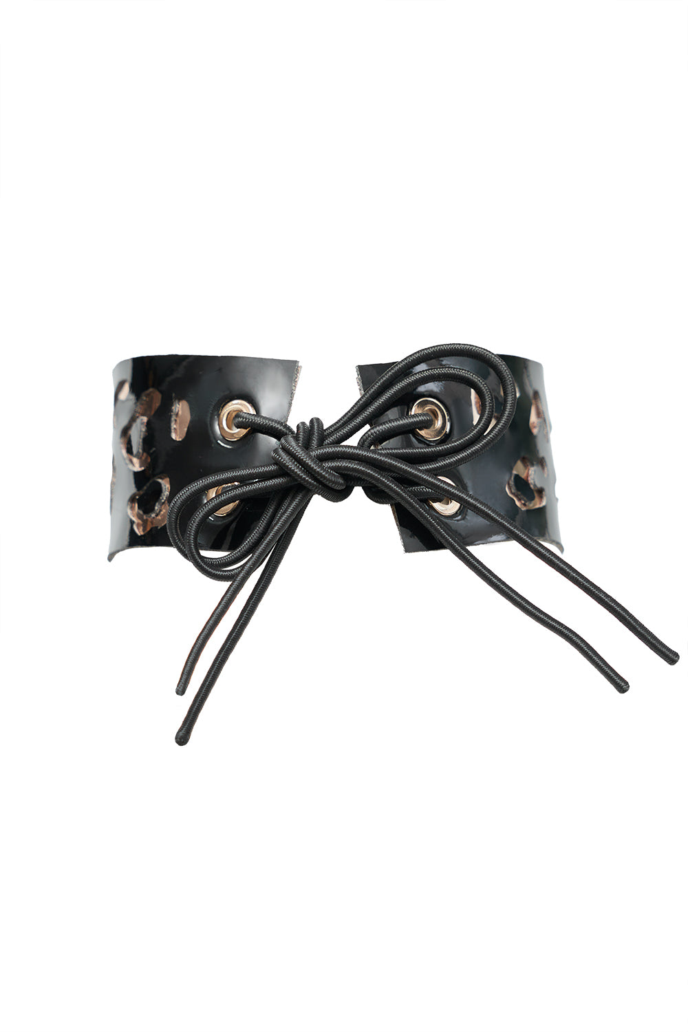 Bagira Black/Gold choker by Secret Room