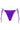 Amelia metallic violet bikini bottom