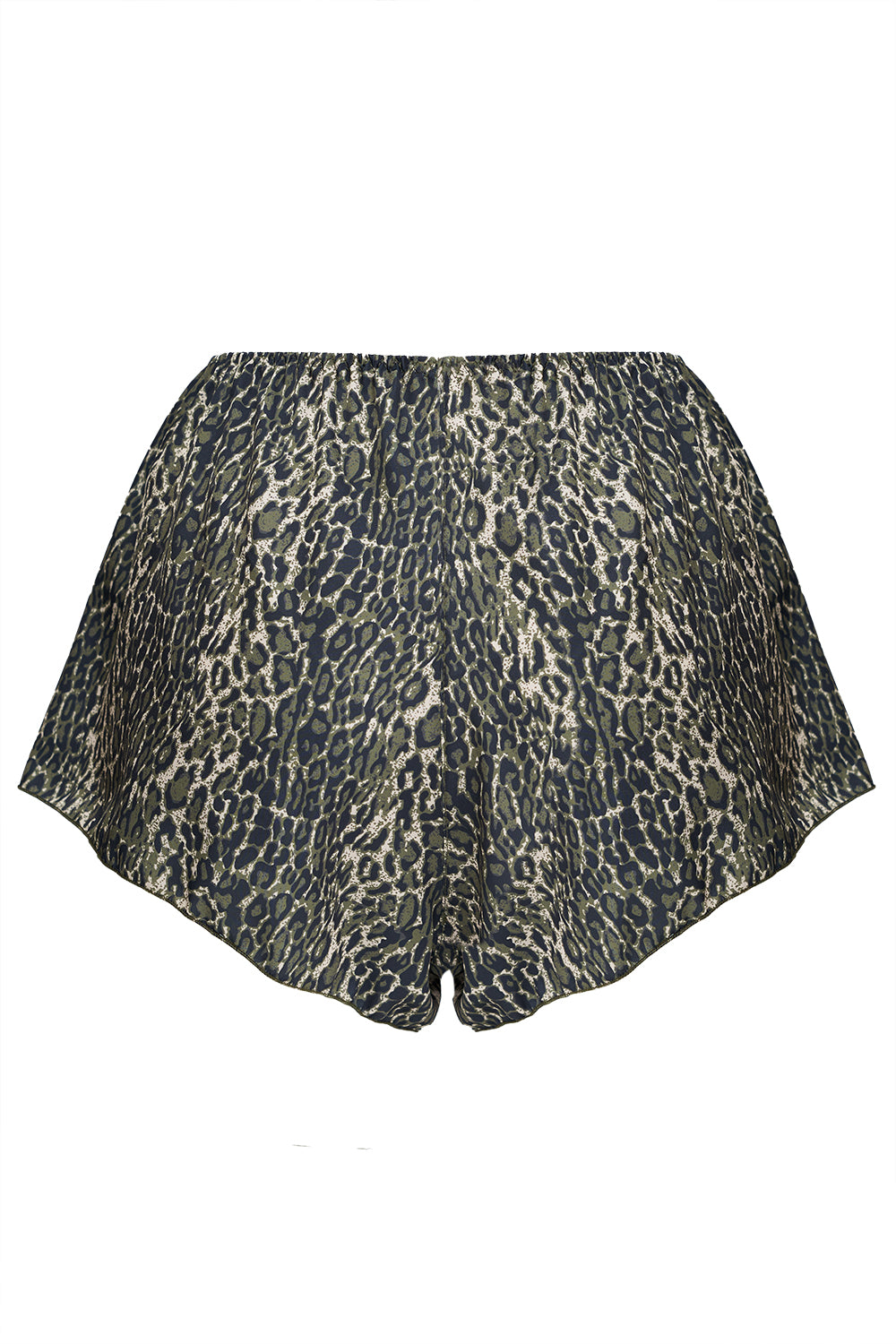 Kiki green snake shorts