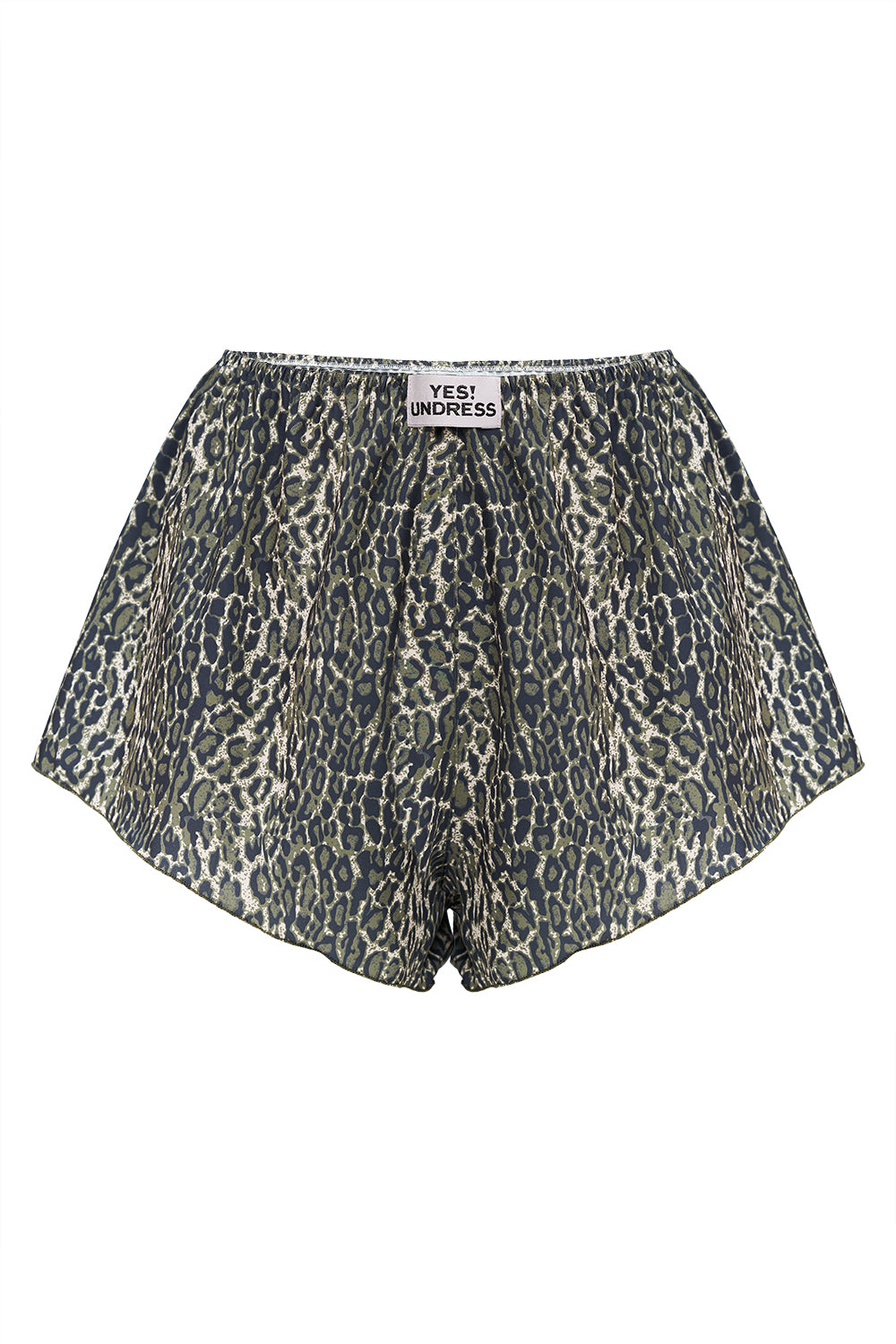 Kiki green snake shorts