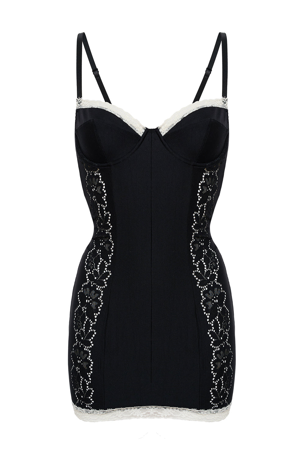 Governess Black garter dress