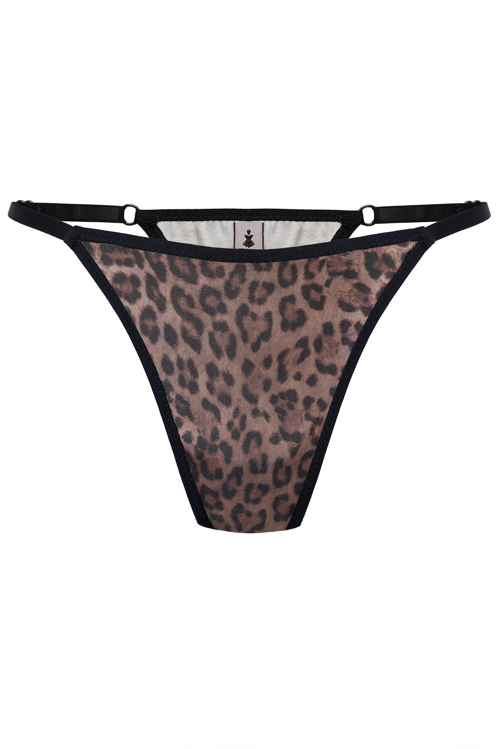 Wildly Dark Leo Glossy thongs