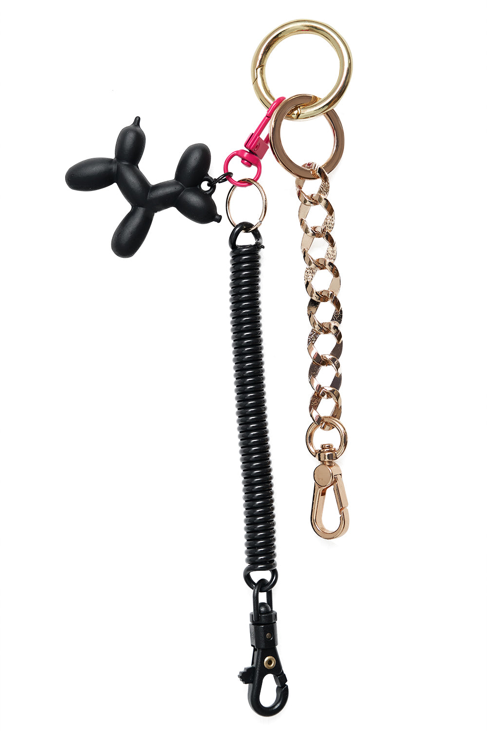 Doggy Black/Gold keychain by Secret room