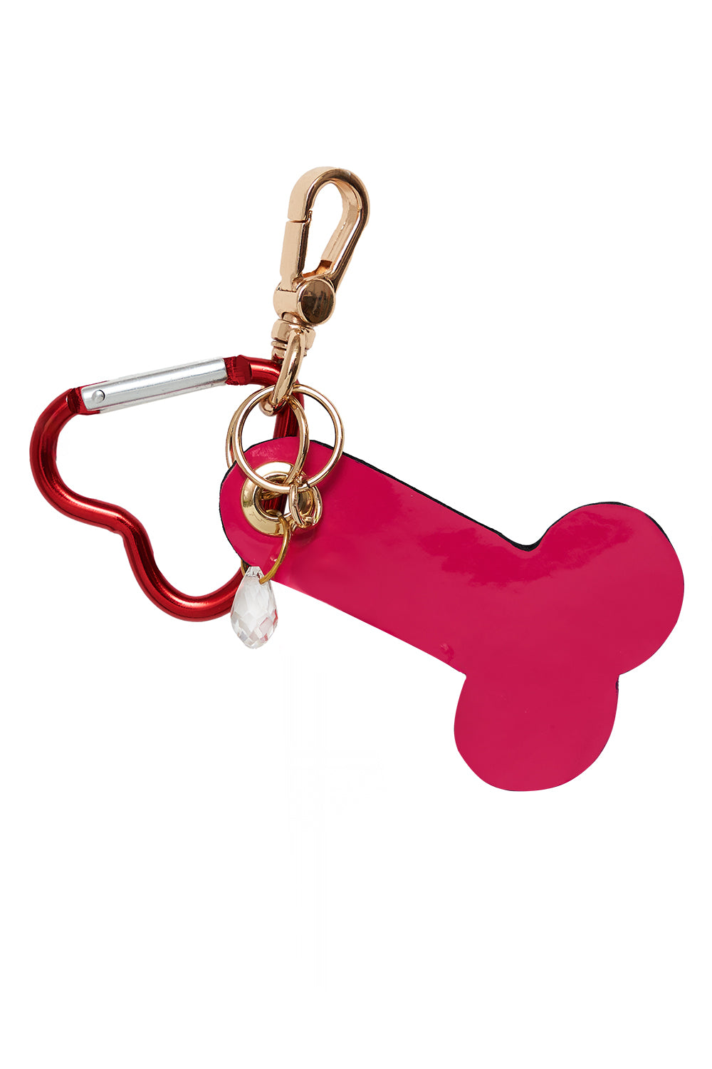 Dickie Fuchsia keychain by Secret Room