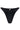 Cymothoe Black swoosh thongs