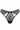 Elara black braziliana panties