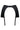 Lyra black garter belt